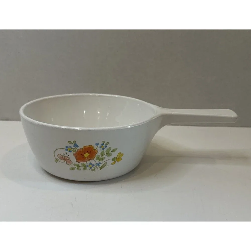 Corning Ware Wildflower P-82-B 1 Pint Saucepan No Lid